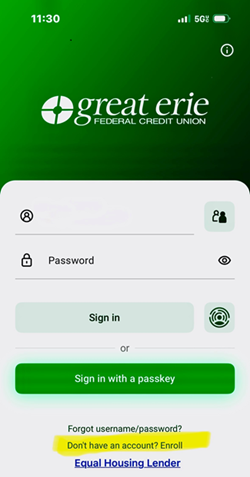 Mobile App Enrollment